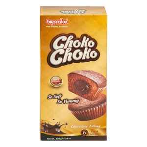 Top Cake Choko Choko Chocolate Filling Cup Cakes 150 g