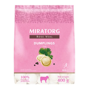 Miratorg Rose Veal Dumplings  400 g