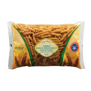 KFMBC Whole Durum Wheat Flour Penne Pasta No.22 400 g