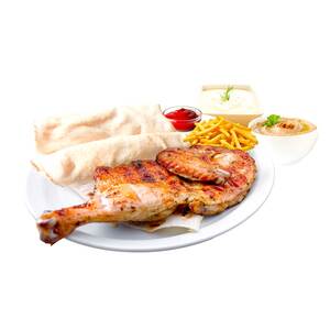 Arabic Spicy Mashawi Chicken Half Meal