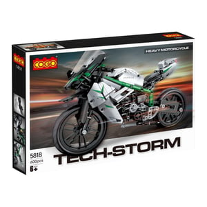 Skid Fusion Heavy Motorcycle Tech - Storm Brick 600Pes 5818