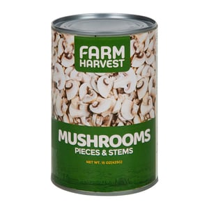 Farm Harvest Mushroom Pieces & Stems 425 g