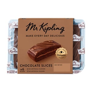 Mr Kipling Chocolate Slices 6 pcs