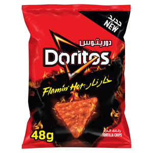 Doritos Flamin Hot Tortilla Chips 48 g