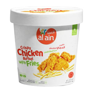 Al Ain Crispy Chicken Bucket With Fries 1 kg