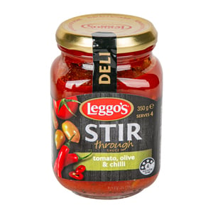 Leggo's Stir Through Tomato Olive & Chilli 350 g