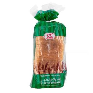 LuLu Oven Fresh Whole Meal Sliced Bread 625 g