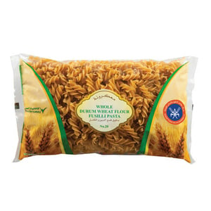 KFMBC Whole Durum Wheat Flour Fusilli Pasta No.20 400 g