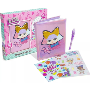 LOL Surprise Sequin Diary Set, RMS-42-0200