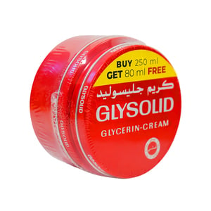 Glysolid Cream 250 ml + 80 ml