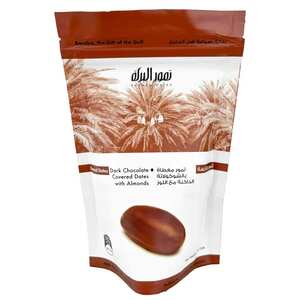 Baraka Dark Chocolate Covered Dates with Almonds 125 g Online at Best ...