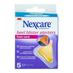 Nexcare 3M Heel Blister Plaster 5 pcs