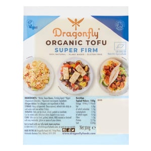 Dragonfly Organic Tofu Super Firm 300 g