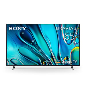 Pre-Order Sony Bravia 3 65 Inch 4K HDR Smart TV (Google TV) with Dolby Vision Atmos, K-65S30 - 2024 Model