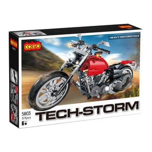 Skid Fusion Heavy Motorcycle Tech- Storm Brick 573Pcs 5803