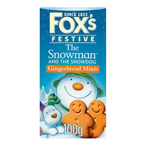 Fox's Festive The Snowman And The Snowdog Gingerbread Minis 100 g