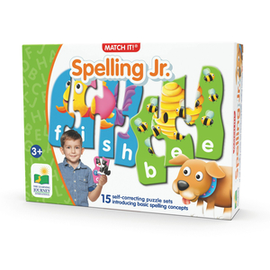 The Learning Journey Match It! Spelling Jr. Puzzle, 15 pcs, Assorted, 580226