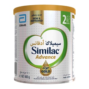 Similac Advance Gold Follow-On Formula Stage 2 From 6 To 12 Months 400 g