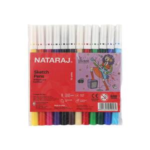 Nataraj Sketch Pen 12s