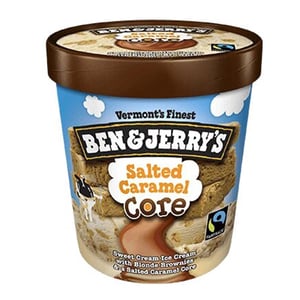 Ben & Jerry's Salted Caramel Core Ice Cream 473 ml