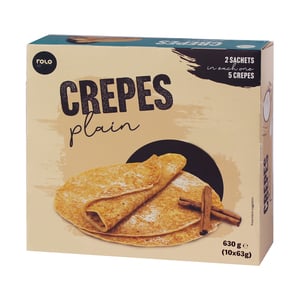 Rolo Plain Crepes 10 x 63 g