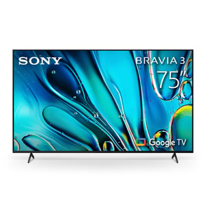Pre-Order Sony Bravia 3 75 Inch 4K HDR Smart TV (Google TV) with Dolby Vision Atmos, K-75S30 - 2024 Model