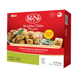 K&N's Chicken Mughlai Tikka Value Pack 29-32 pcs 500 g