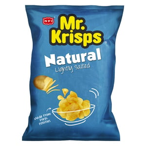 Mr. Krisps Natural Lightly Salted Potato Chips 25 x 15 g