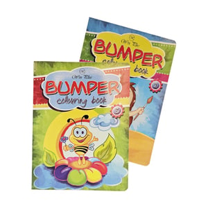 Win Plus Bumper Coloring Book-1 WPD-A50 Assorted per pc