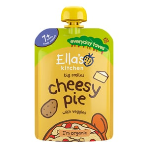 Ella's Kitchen Organic Big Smiles Cheesy Pie with Veggies Baby Food 130 g