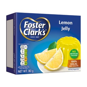 فوستر كلاركس جيلي بنكهة الليمون 80 جم