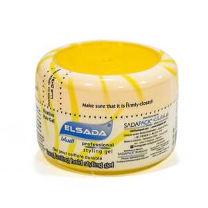 Elsada Professional Hair Styling Gel Yellow 100 ml