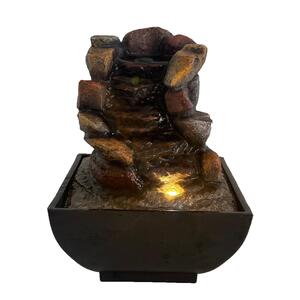 Maple Leaf Home Decorative Polyresin Water Fountain