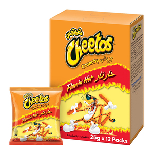 Cheetos Crunchy Flamin' Hot 12 x 25 g