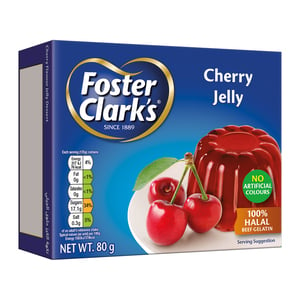 Foster Clark's Jelly Dessert Cherry Flavour 80 g