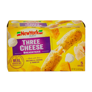 New York Bakery Three Cheese Breadsticks 365 g
