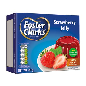 Foster Clark's Jelly Dessert Strawberry Flavour 80 g