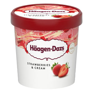 Haagen-Dazs Strawberries & Cream Ice Cream 460 ml