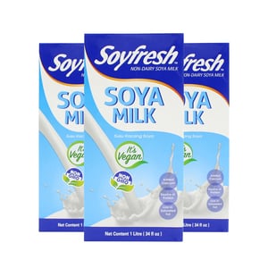 Soyfresh Soya Milk 3 x 1 Litre