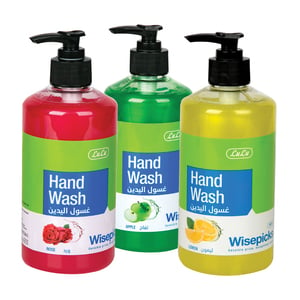 LuLu Wisepicks Hand Wash Assorted 3 x 500 ml