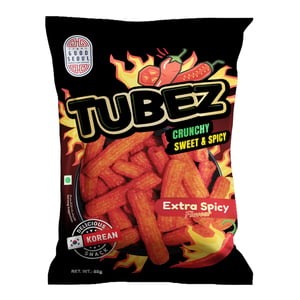Good Seoul Tubez Crunchy Extra Spicy  Flavour 85 g