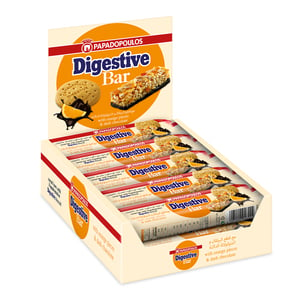 Papadopoulos Digestive Bar With Orange Pieces & Dark Chocolate 28 g