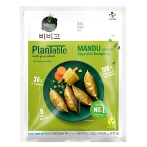 CJ Bibigo Mandu Vegetable Dumplings Vegan 420 g