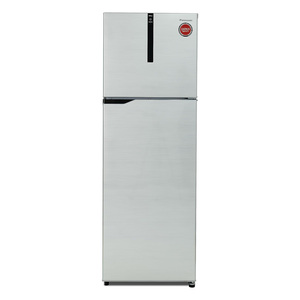 Panasonic Double Door Refrigerator, 338 L, Shining Silver, NR-TG353BUSU