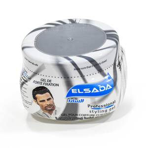 Elsada Professional Styling Hair Gel White 500 ml