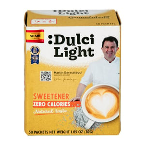 Dulci Light Zero Calories Sweetener 50pcs 30 g