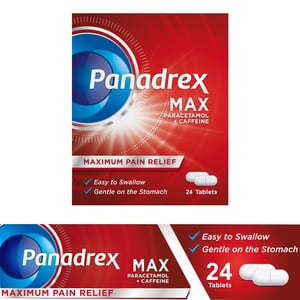 Panadrex Max Paracetamol 500mg Tablets 24 pcs