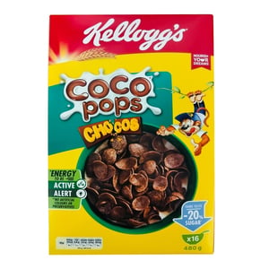 Kellogg's Coco Pops Chocos 20% Less Sugar Value Pack 480 g