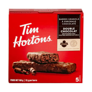 Tim Hortons Double Chocolate Granola Bar 5 x 32 g