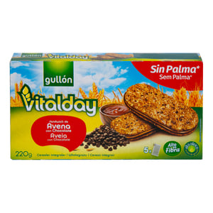 Gullon Vitalday Chocolate Sandwich Biscuit 220 g